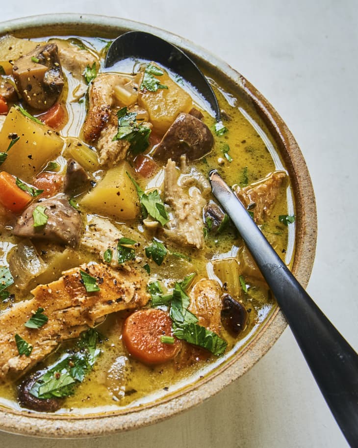 Turkey Stew Recipe (with Leftover Roast Turkey) | Kitchn